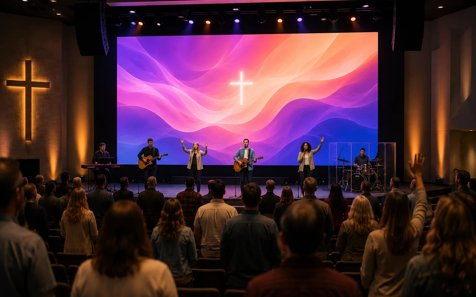 Custom display for churches